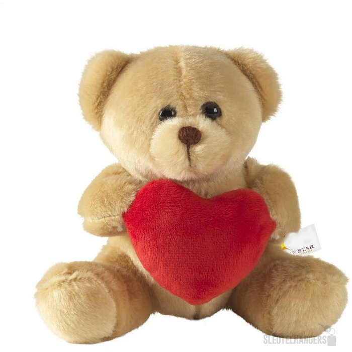 With Love Bear Beer Knuffel Bruin