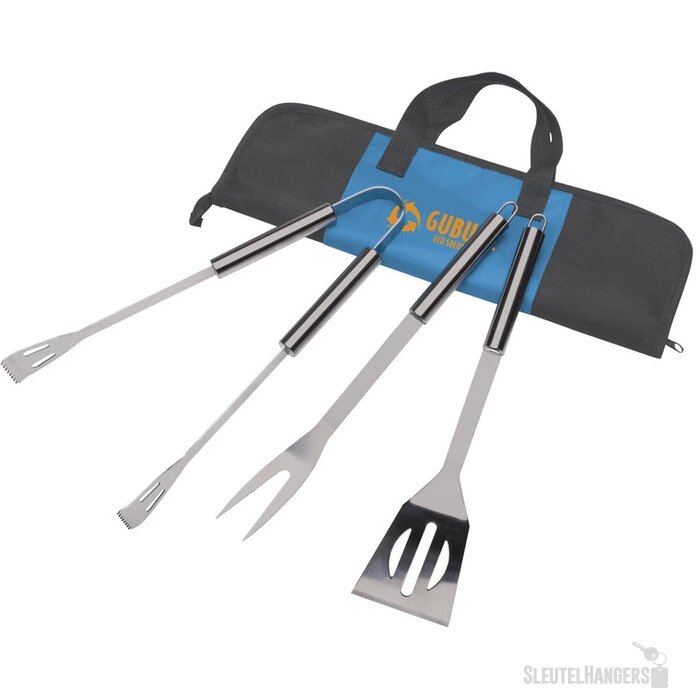 Bbq accessoires set Lichtblauw